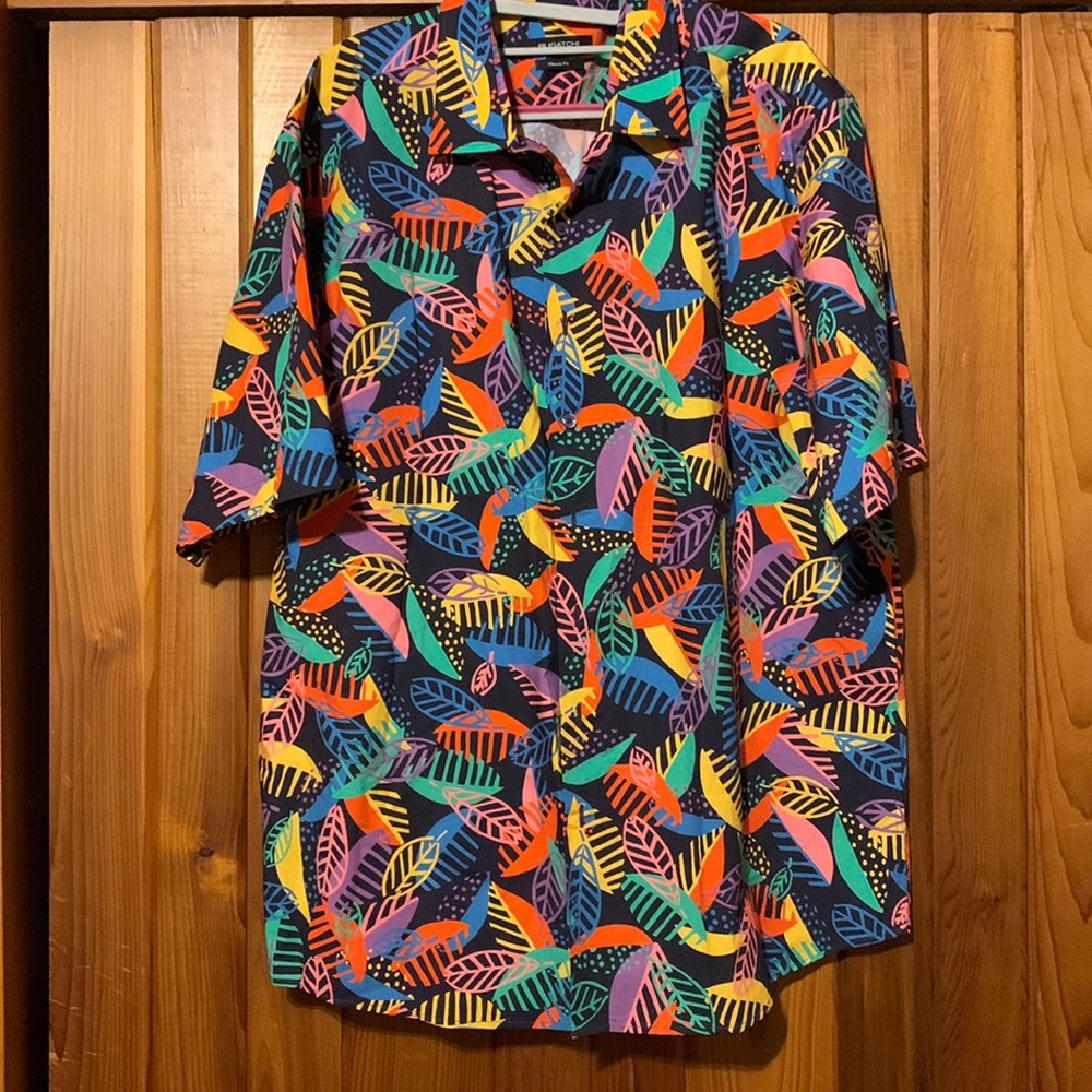 Men’s Bugatchi button down shirt! Xl
